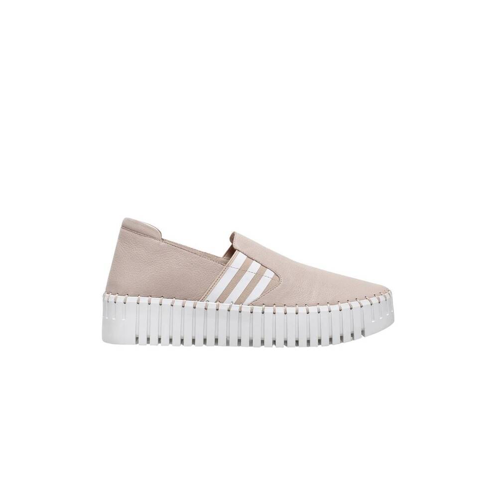 NEW SILENT D women's becca sneaker in nude